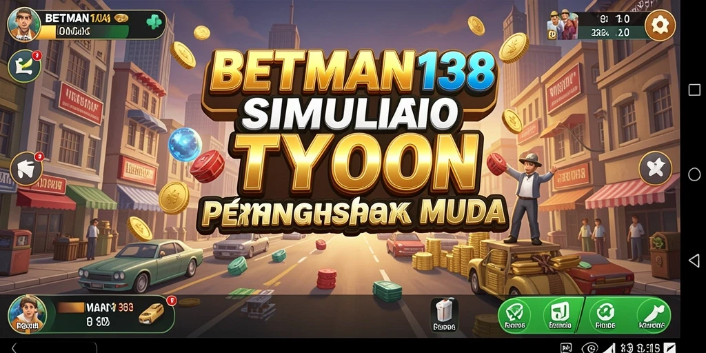 Screenshot BETMAN138 menampilkan gameplay Tycoon yang seru dan interaktif.