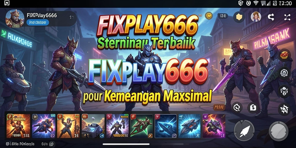 Tampilan gameplay FIXPLAY666 yang menegangkan di medan pertempuran strategis.