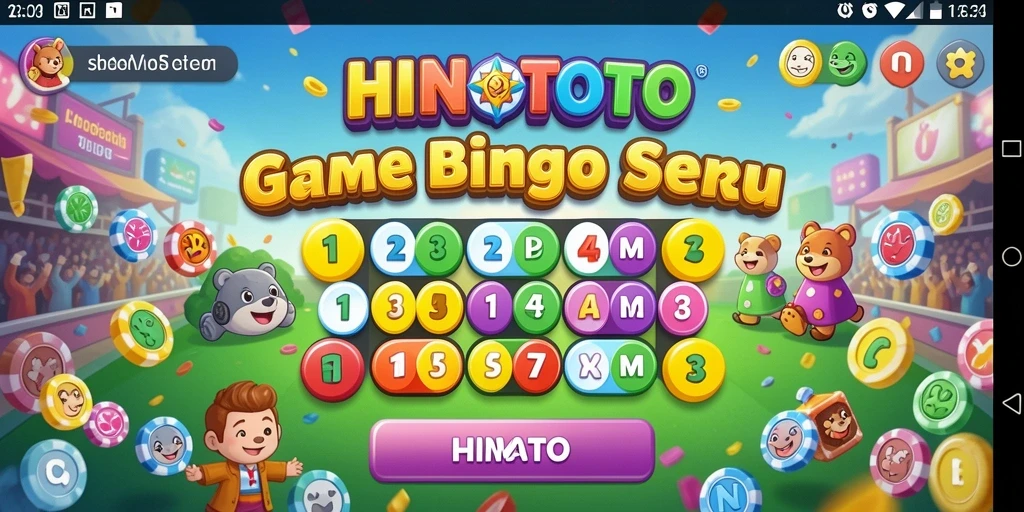 Tampilan gameplay HINOTOTO yang menyenangkan dan interaktif.
