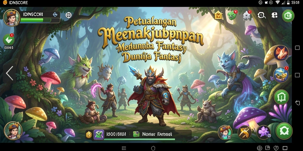 Screenshot gameplay IDNSCORE menampilkan aksi petualangan menarik dan dunia yang luas.