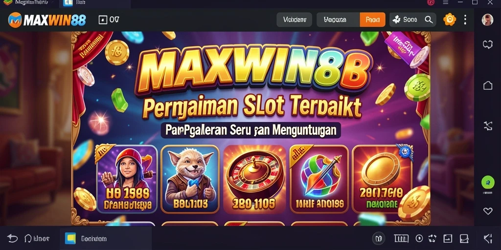 Tampilan menarik dari gameplay Slot di MAXWIN88.