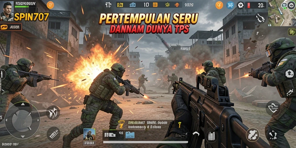 Tampilan menarik dari gameplay SPIN707 yang mendebarkan.